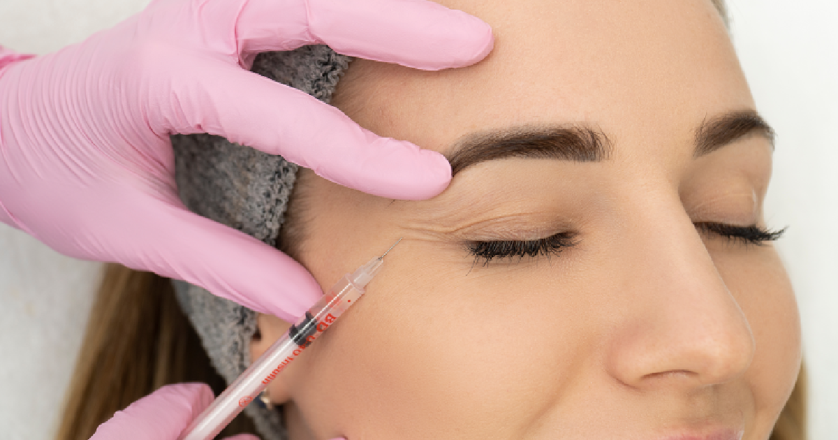 Nurse giving Botox vs. Jeuveau treatment in Miami Lakes FL